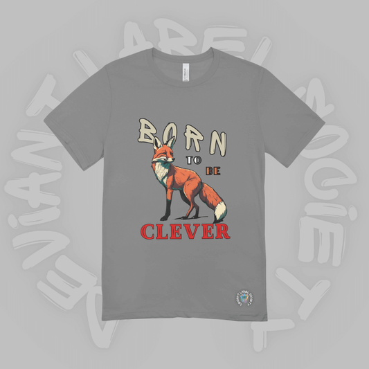 Born to be Clever T-shirt Deviant Label Society