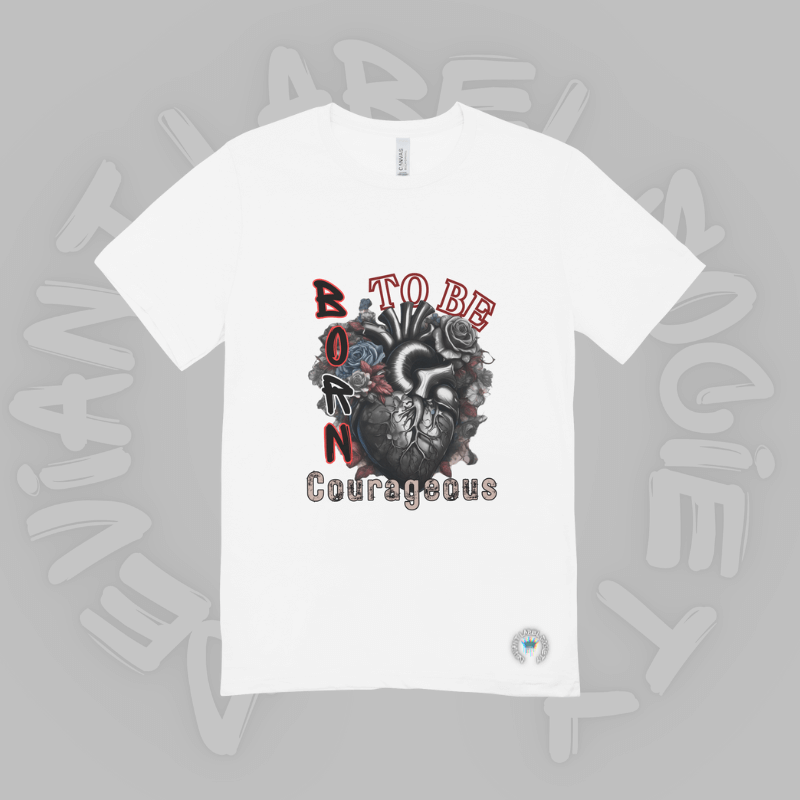 Born to be Courageous T-shirt Deviant Label Society