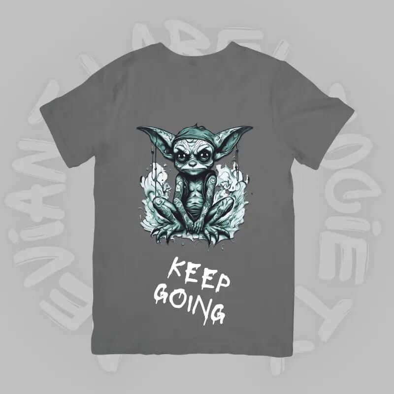 Keep Going Monster T-Shirt Deviant Label Society