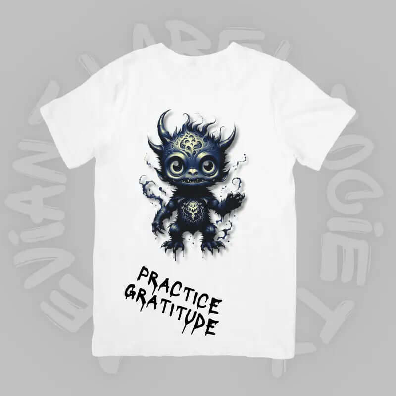 Practice Gratitude Monster T-Shirt Deviant Label Society