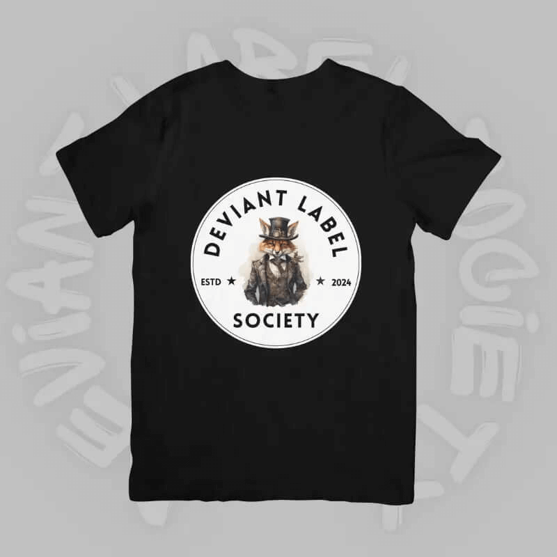 Steampunk Fox DLS T-shirt Deviant Label Society