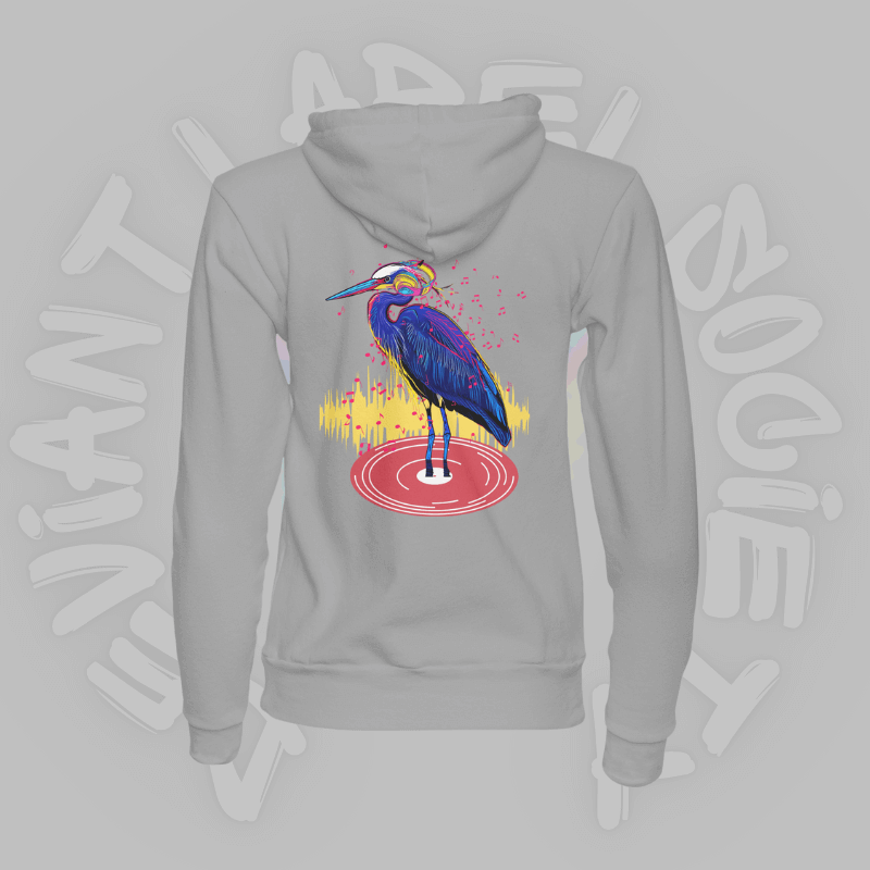 Party Heron Pullover Sweatshirt