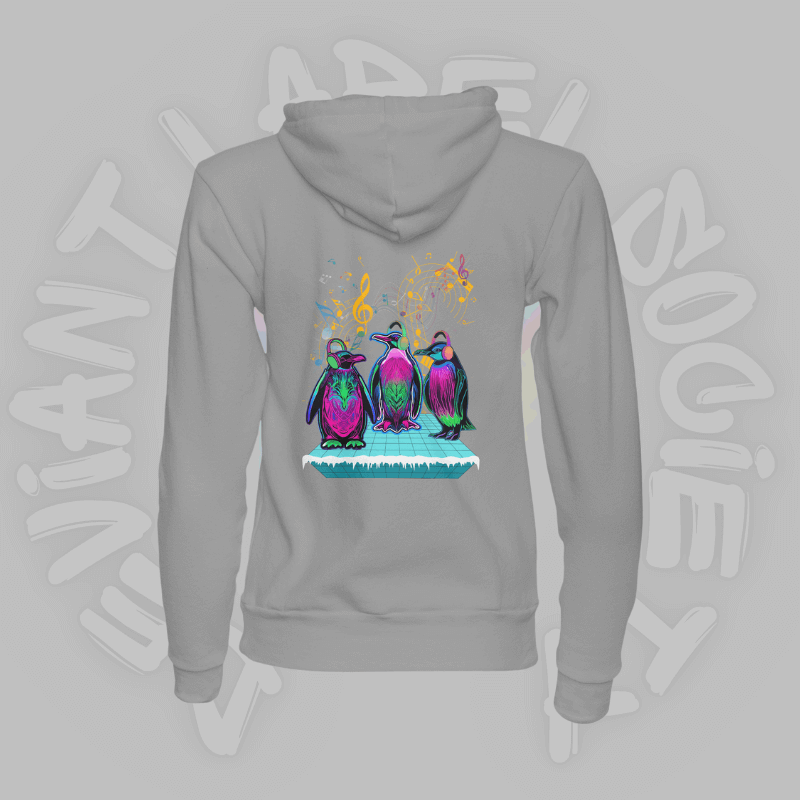 Party Penguins Pullover Sweatshirt