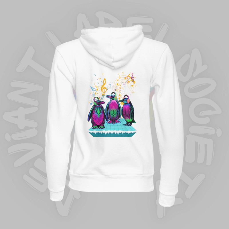 Party Penguins Pullover Sweatshirt