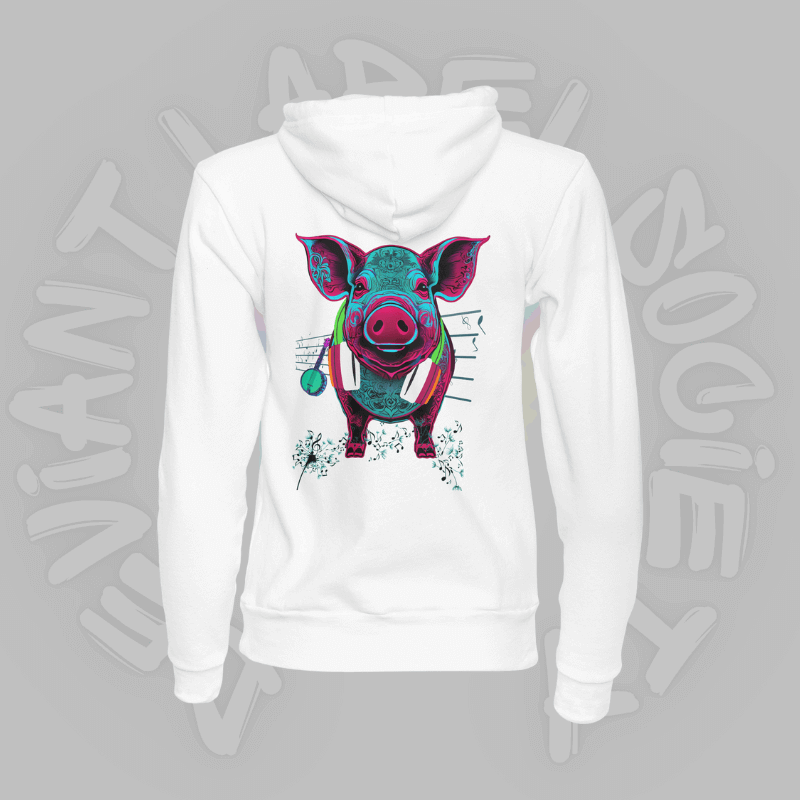 Party Pig Pullover Sweatshirt