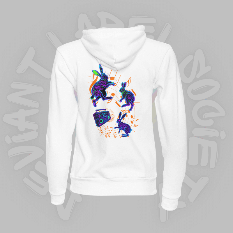 Party Rabbits Pullover Sweatshirt