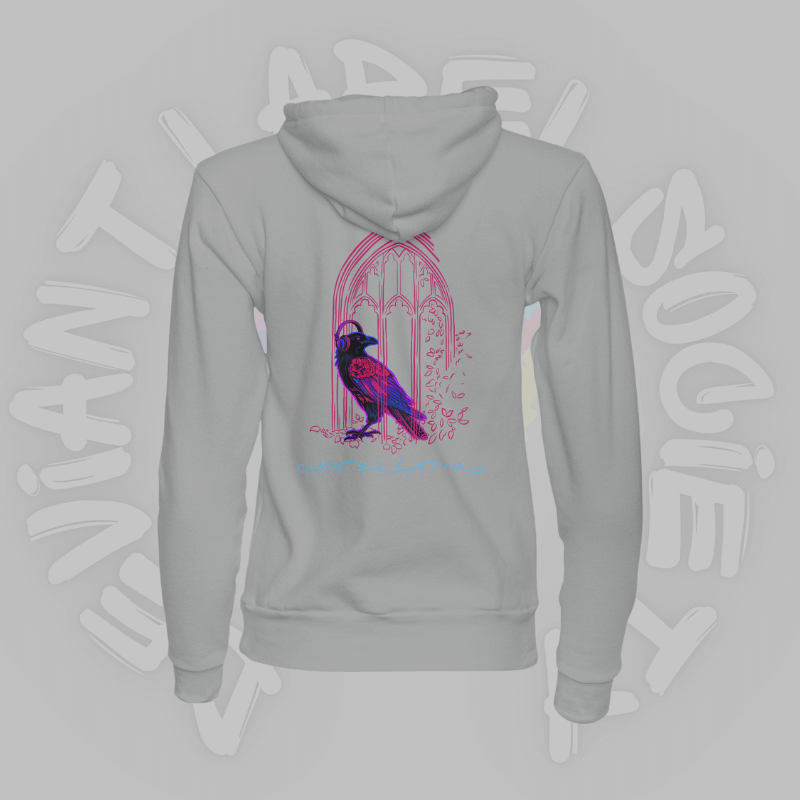 Party Raven Pullover Sweatshirt