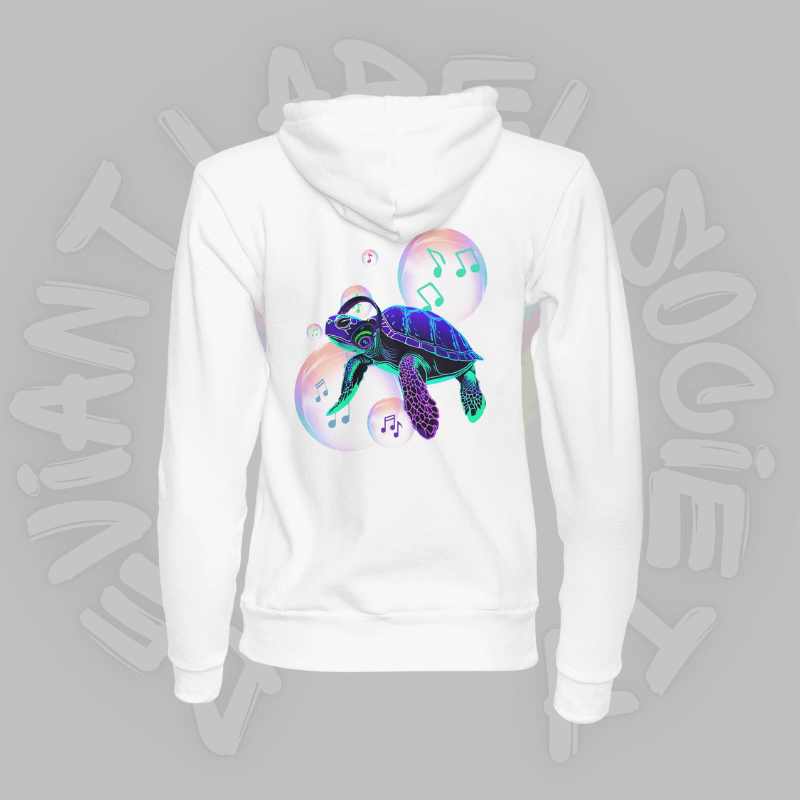 Party Sea Turtle Pullover Sweatshirt