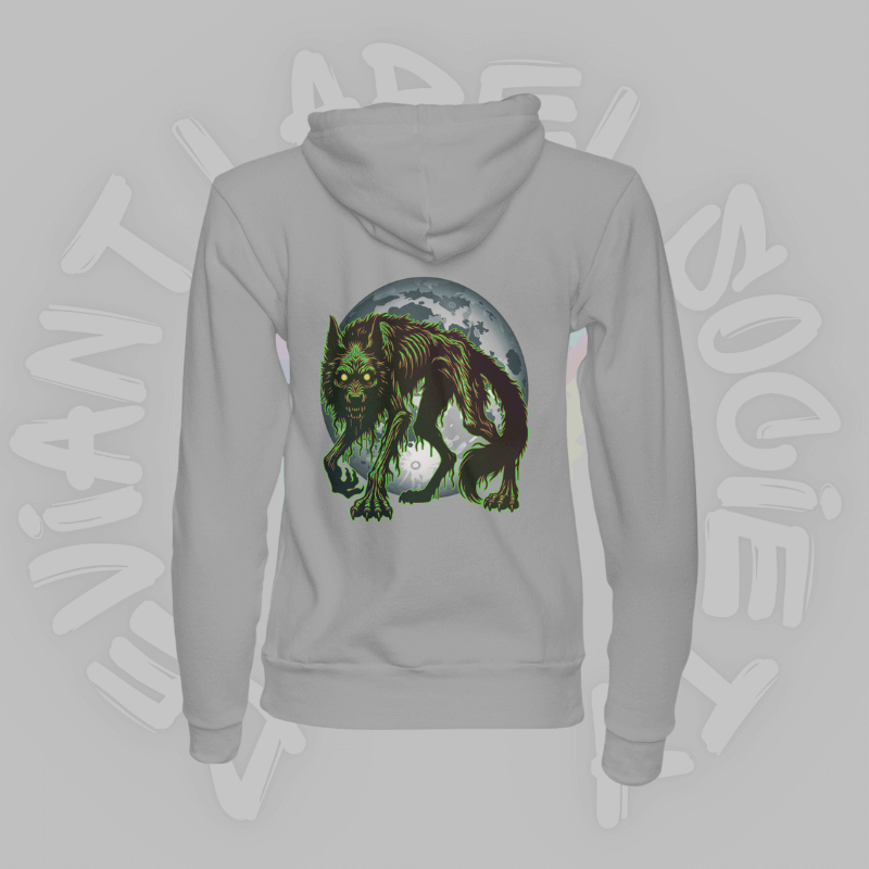 Zombeast Wolf Pullover Sweatshirt