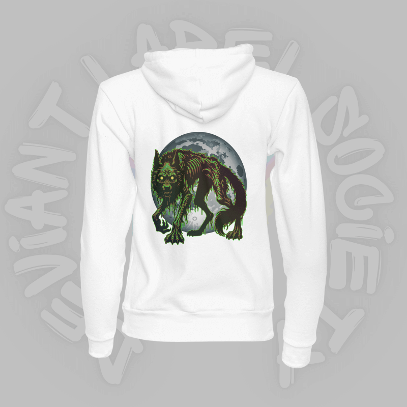 Zombeast Wolf Pullover Sweatshirt