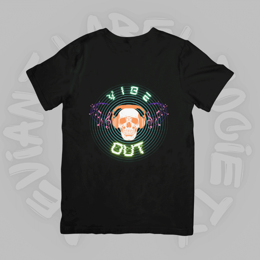 Vibe Out Skull T-Shirt Deviant Label Society