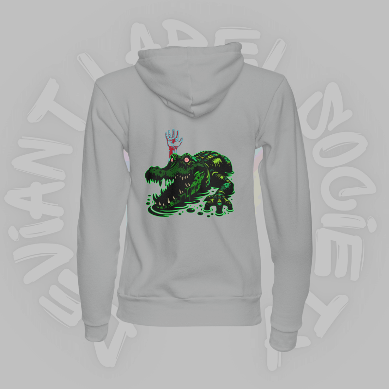 Zombeast Alligator Pullover Sweatshirt