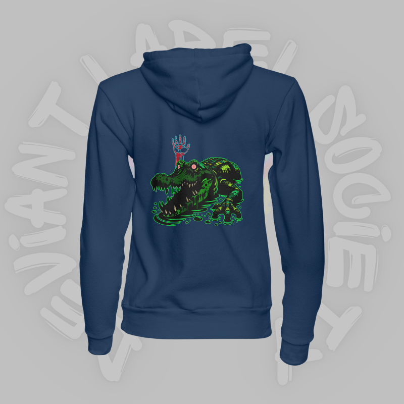 Zombeast Alligator Pullover Sweatshirt