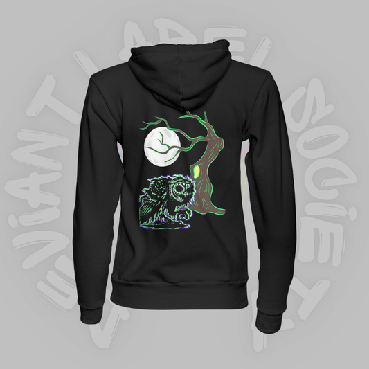 Zombeast Owl Pullover Sweatshirt